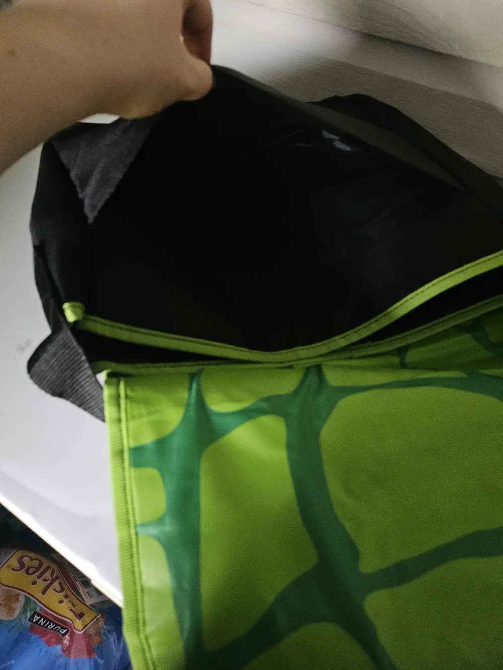Teenage Mutant Ninja Turtles Colorblock Messenger Bag - Green/Multicolor